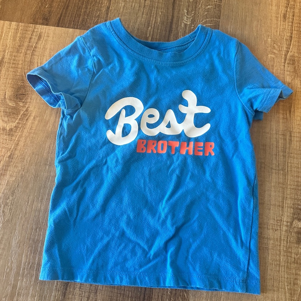 Cat‎ & Jack Blue 'Best Brother' Tee